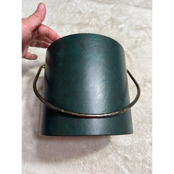 Elegance Kraftware Ice Bucket With Gold Handle & Lid - Picture 7 of 7